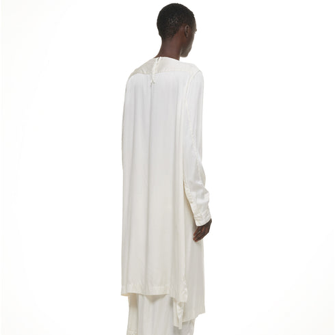 JULIUS 937SHM4 Off White / Boat Neck Shirt