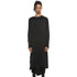JULIUS 937SHM4 Black / Boat Neck Shirt