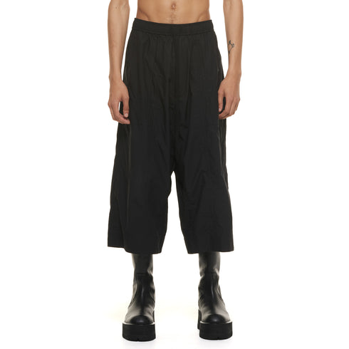 JULIUS 937PAM23 Black / Croped Baggy Pants