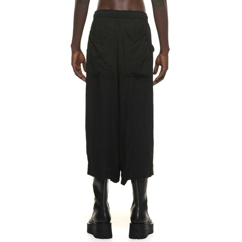 JULIUS 937PAM13 Black / Croped Baggy Pants