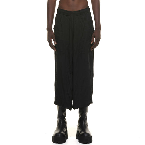 JULIUS 937PAM13 Black / Croped Baggy Pants