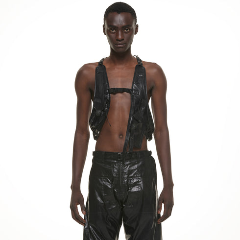 JULIUS 937VEM3 Black / Holster Vest