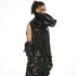 JULIUS 937VEM2 Black / Rectangle Vest