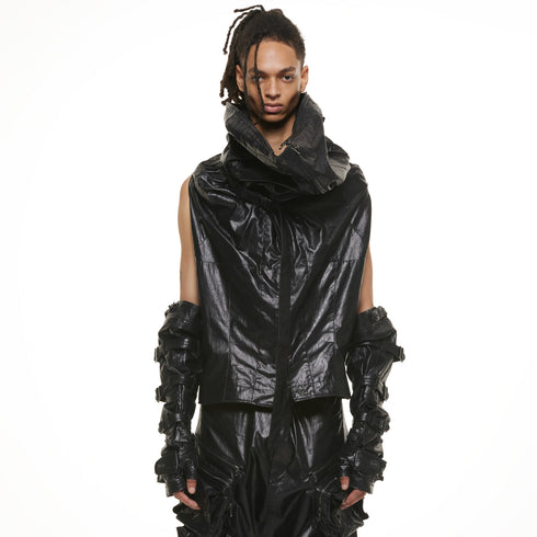 JULIUS 937VEM2 Black / Rectangle Vest