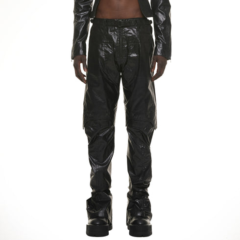 JULIUS 937PAM20 Black / Mechanical Pants