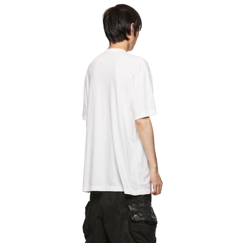 JULIUS 077CPM1 White / Graphic T-Shirt