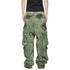 JULIUS 077PAM1 Green / Gasmask Cargo Pants