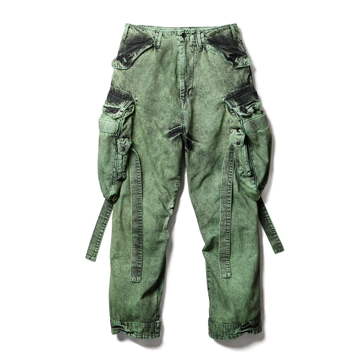 Gasmask Cargo Pants Green 077PAM1 – JULIUS TOKYO STORE