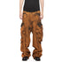 JULIUS 077PAM1 Orange / Gasmask Cargo Pants