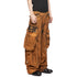 JULIUS 077PAM1 Orange / Gasmask Cargo Pants