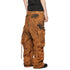 JULIUS 077PAM1 Orange / Gasmask Cargo Pants