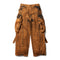 JULIUS 077PAM1 Orange / Gasmask Cargo Pants