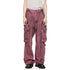 JULIUS 077PAM1 Pink / Gasmask Cargo Pants