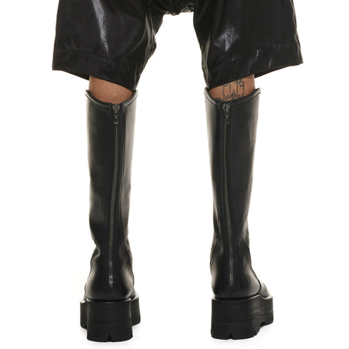 JULIUS 937FWM1 Black / Long Engineer Boots