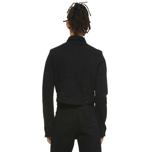 JULIUS 937BLM1 Black / Corset Jacket
