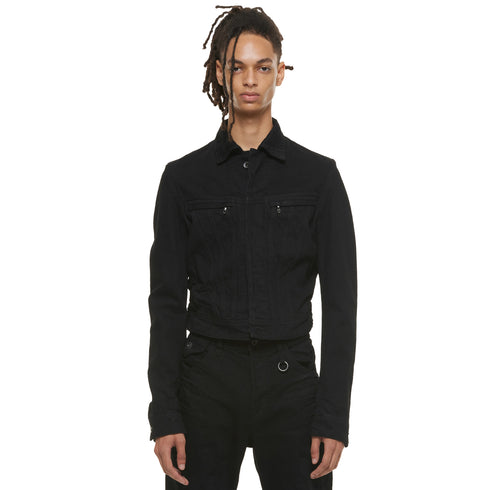 JULIUS 937BLM1 Black / Corset Jacket