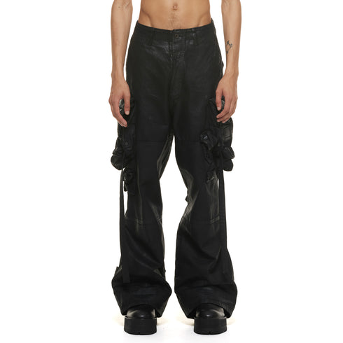 JULIUS 937PAM1-C Black / Gas Mask Pants