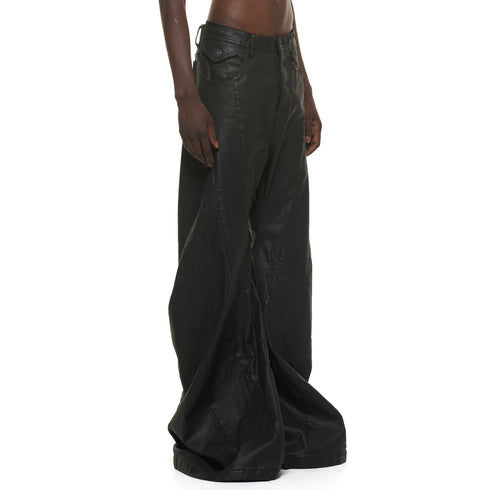 JULIUS 937PAM6 Black / Bending Tuba Pants