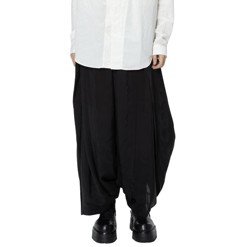 JULIUS 907PAM1 Black / Glide Hakama Pants