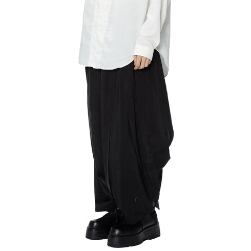 JULIUS 907PAM1 Black / Glide Hakama Pants