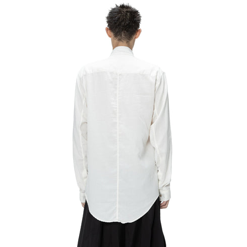 JULIUS 907SHM4 Plaster / Umbra Tucked-Shirt