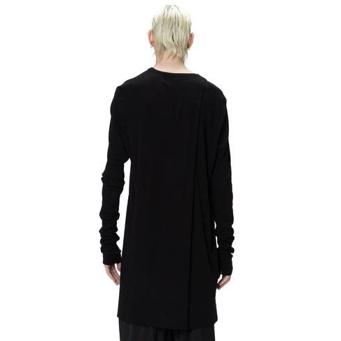 JULIUS 907CUM5 Black / Deploy Long-Sleeve Top