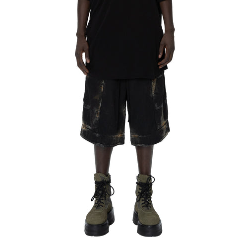 JULIUS 907PAM7-R Oxide / Rust Manifold Short Pants