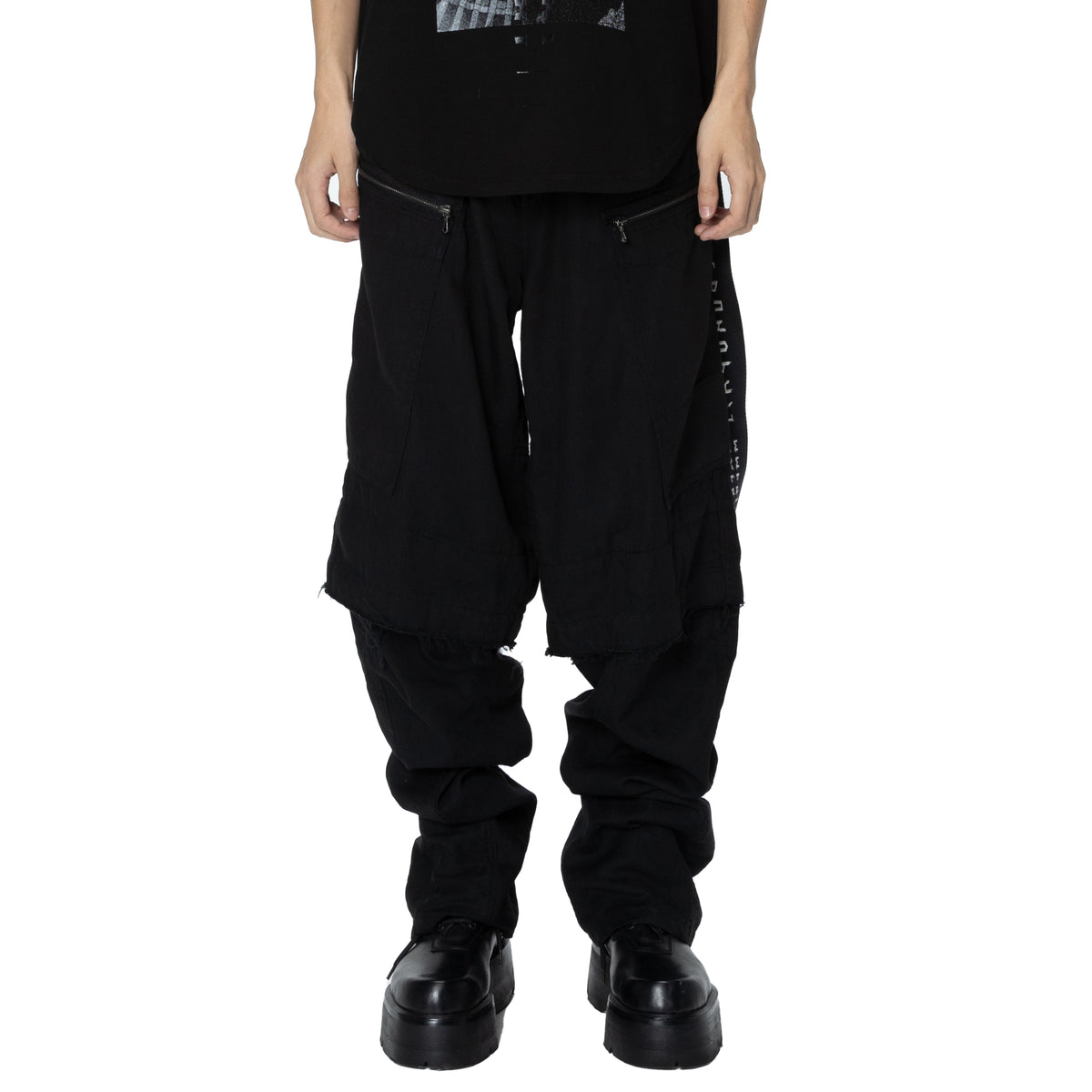 Rust Graft Pants Black 907PAM5 – JULIUS TOKYO STORE