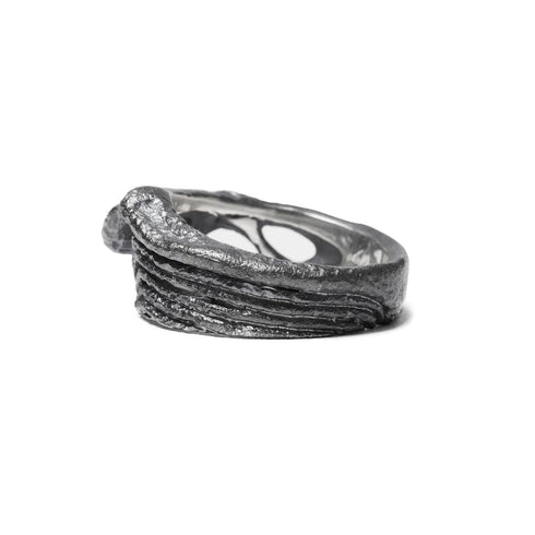 JULIUS 077ACU6 Silver / Dualflow Anima Ring Ver.1
