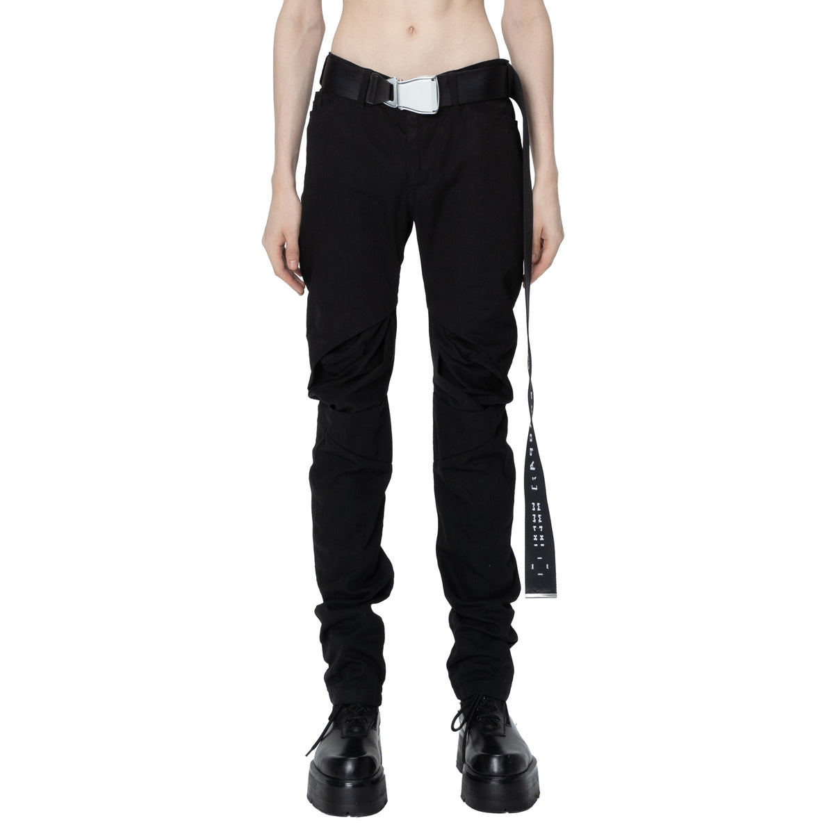 Rust Slim Biker Pants Black 907PAM6 – JULIUS TOKYO STORE