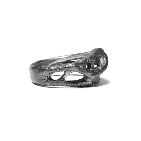 JULIUS 077ACU6 Silver / Dualflow Anima Ring Ver.1