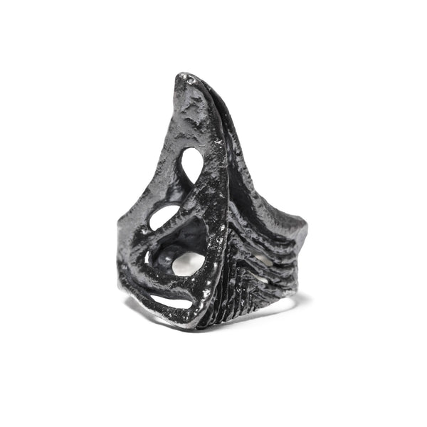 JULIUS 077ACU10 Silver / Dualflow Anima Ring Ver.5