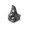 JULIUS 077ACU10 Silver / Dualflow Anima Ring Ver.5