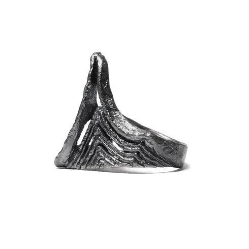 JULIUS 077ACU10 Silver / Dualflow Anima Ring Ver.5