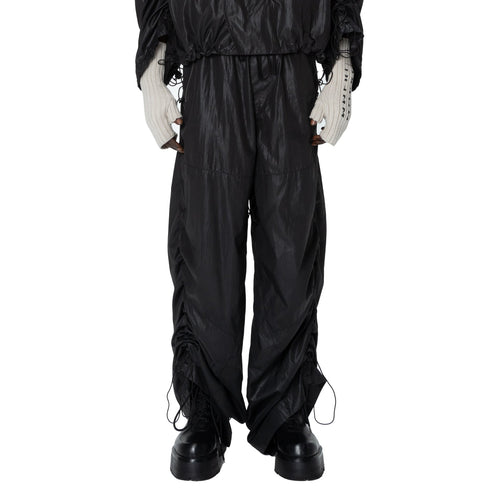 JULIUS 907PAM3 Black / Vessel Deform Pants