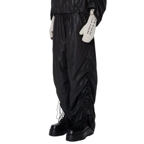 JULIUS 907PAM3 Black / Vessel Deform Pants