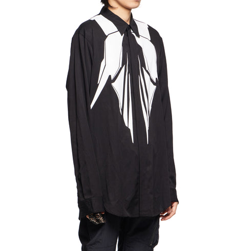 JULIUS グラフィックシャツ / 838SHM1-BLACK