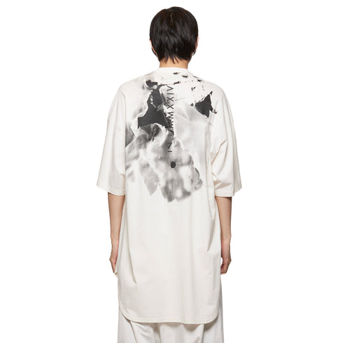 JULIUS 868CPM1 Off White / Stan Graphic Over T Shirt