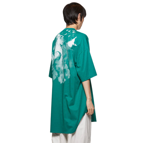 JULIUS 868CPM1 Viridian / Stan Graphic Over T Shirt