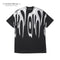 JULIUS 077CPM1 Black / Graphic T-Shirt