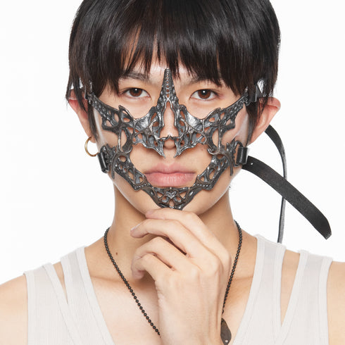 JULIUS 077ACU18 Silver / Dualflow Anima Mask