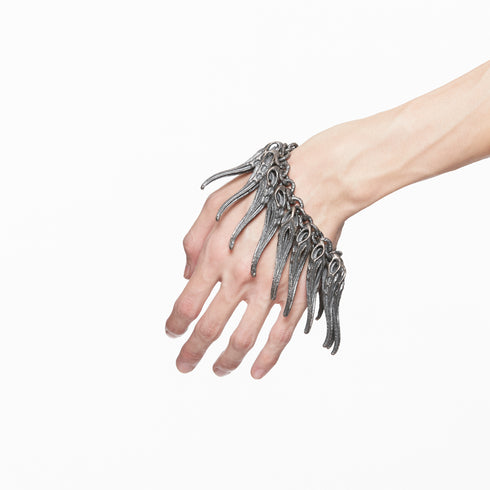 JULIUS 077ACU16 Silver / Dualflow Anima Bracelet Ver.2