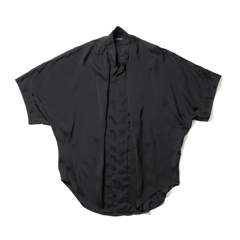 JULIUS 907SHM1 Black / Glide Tucked Shirt