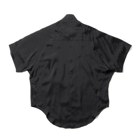 JULIUS 907SHM1 Black / Glide Tucked Shirt