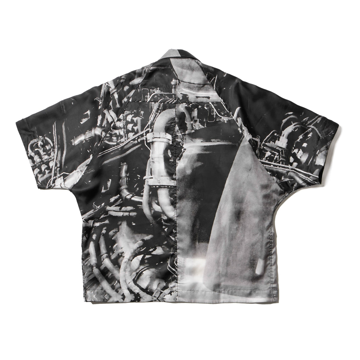Glide Overshirt — Residual Form Black 907SHM3-P – JULIUS