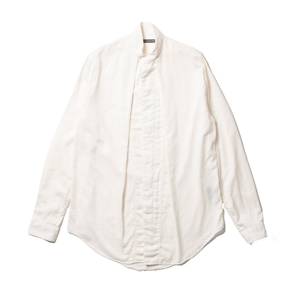 JULIUS 907SHM4 Plaster / Umbra Tucked-Shirt
