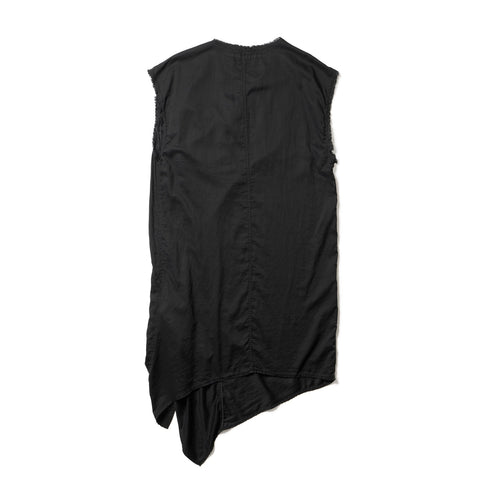 JULIUS 907SHM5 Black / Umbra Drape Tunic