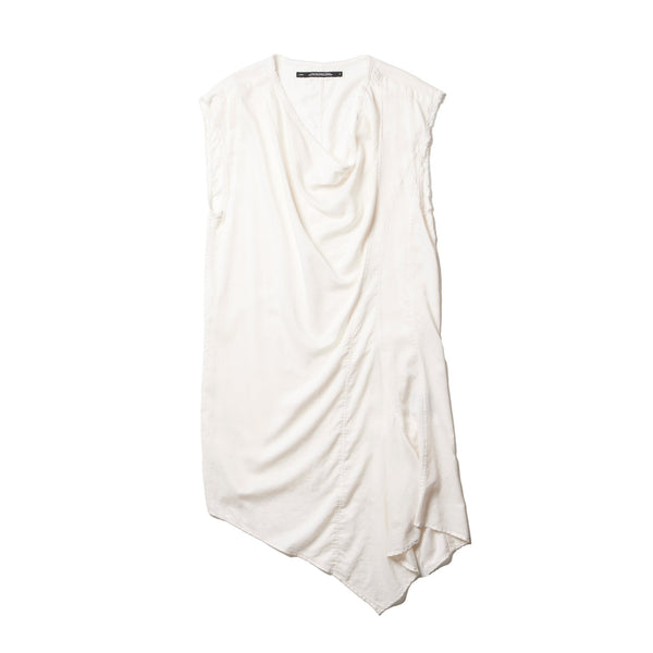 JULIUS 907SHM5 Plaster / Umbra Drape Tunic