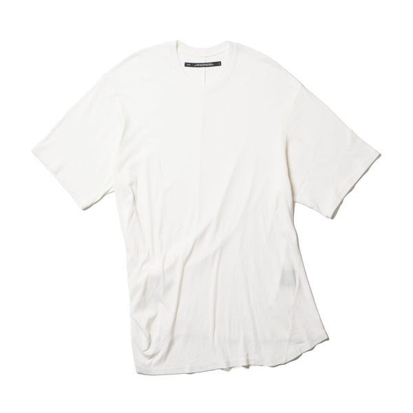 JULIUS 907CUM4 Off White / Europa Drape T-Shirt