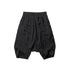 JULIUS 907PAM2 Black / Glide Drop Crotch Pants